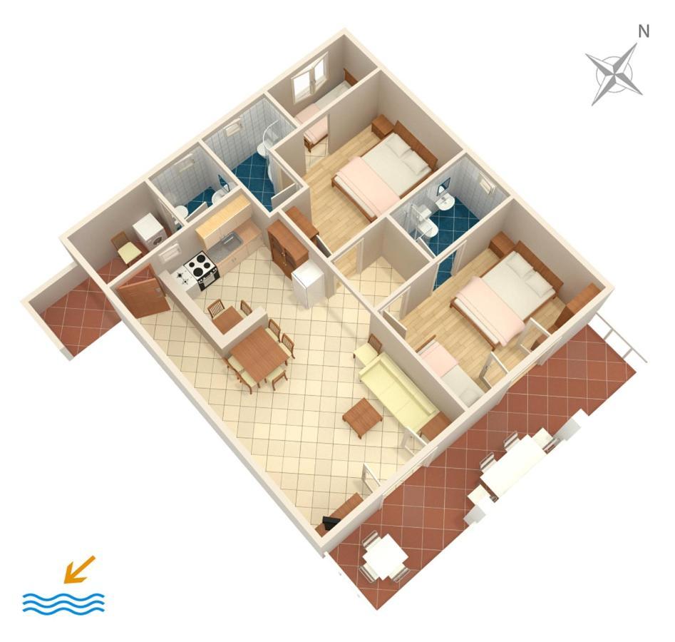 Apartments With A Parking Space Podaca, Makarska - 312 Bagian luar foto